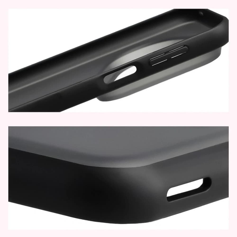 Bizon Case Angelo Huawei Pura 80 Ultra fumuriu cu un cadru negru
 - 4