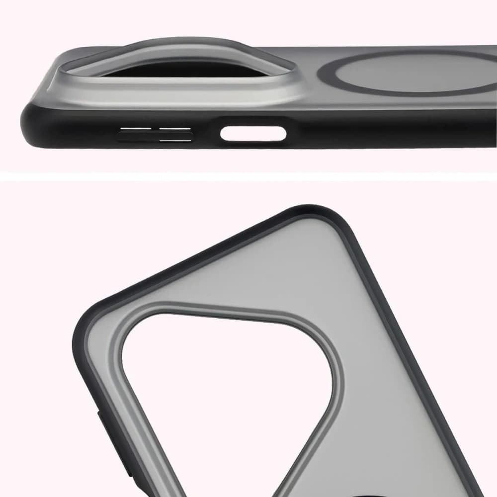 Bizon Case MatteO Magnetic Huawei Pura 80 Pro / Pro+ Plus negru fumuriu
 - 4