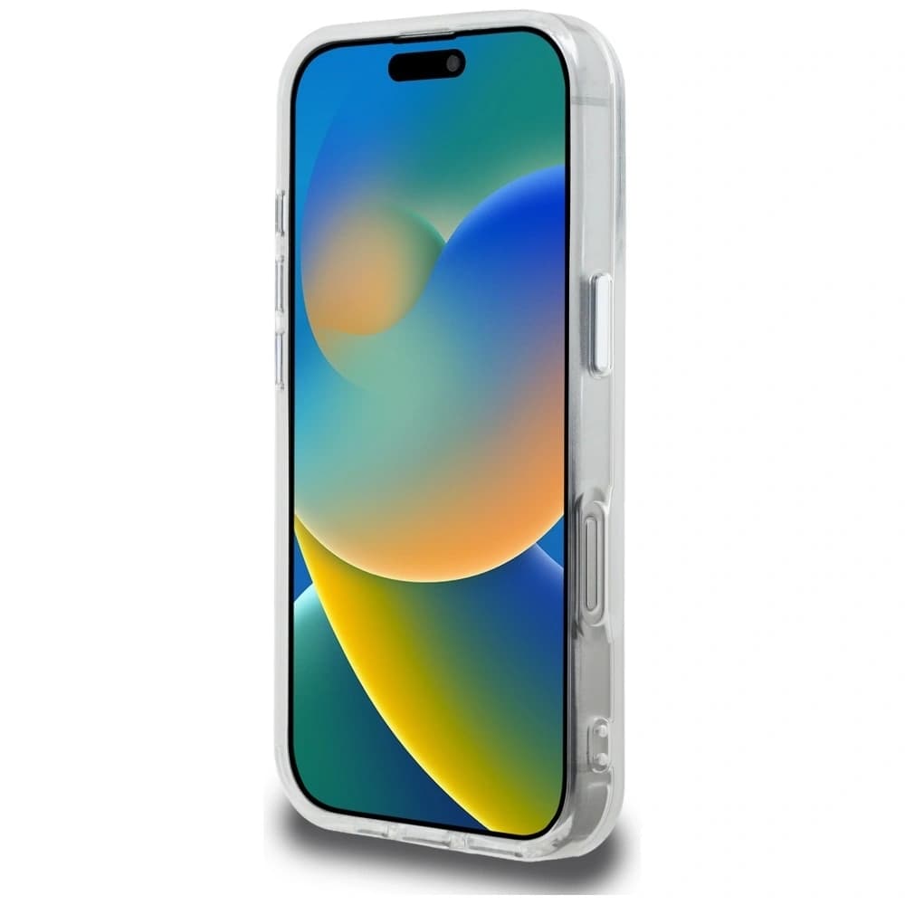 Karl Lagerfeld IML Aquarelle Karl & Choupette & Logo Apple iPhone 16 Pro white - 5