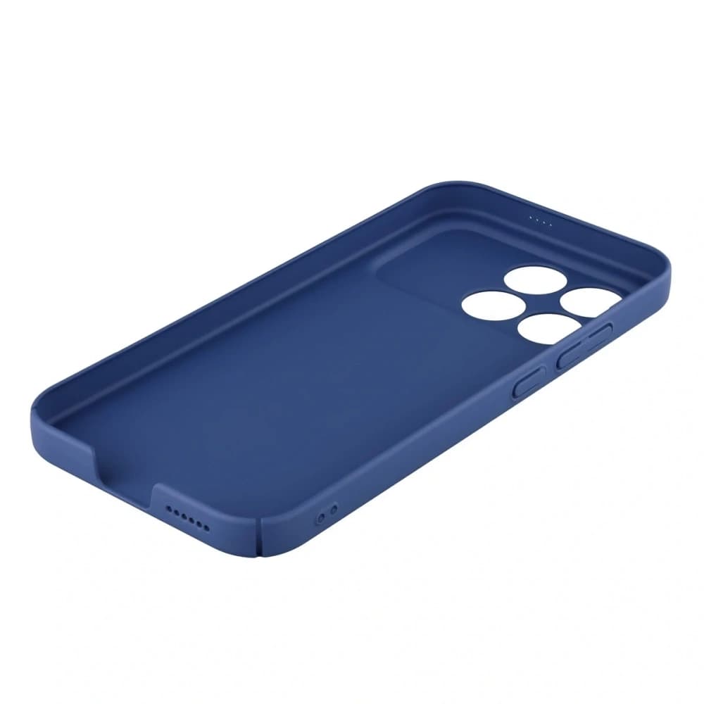 Etui Bizon Case Łupka do Xiaomi POCO F8 Pro niebieskie - 3