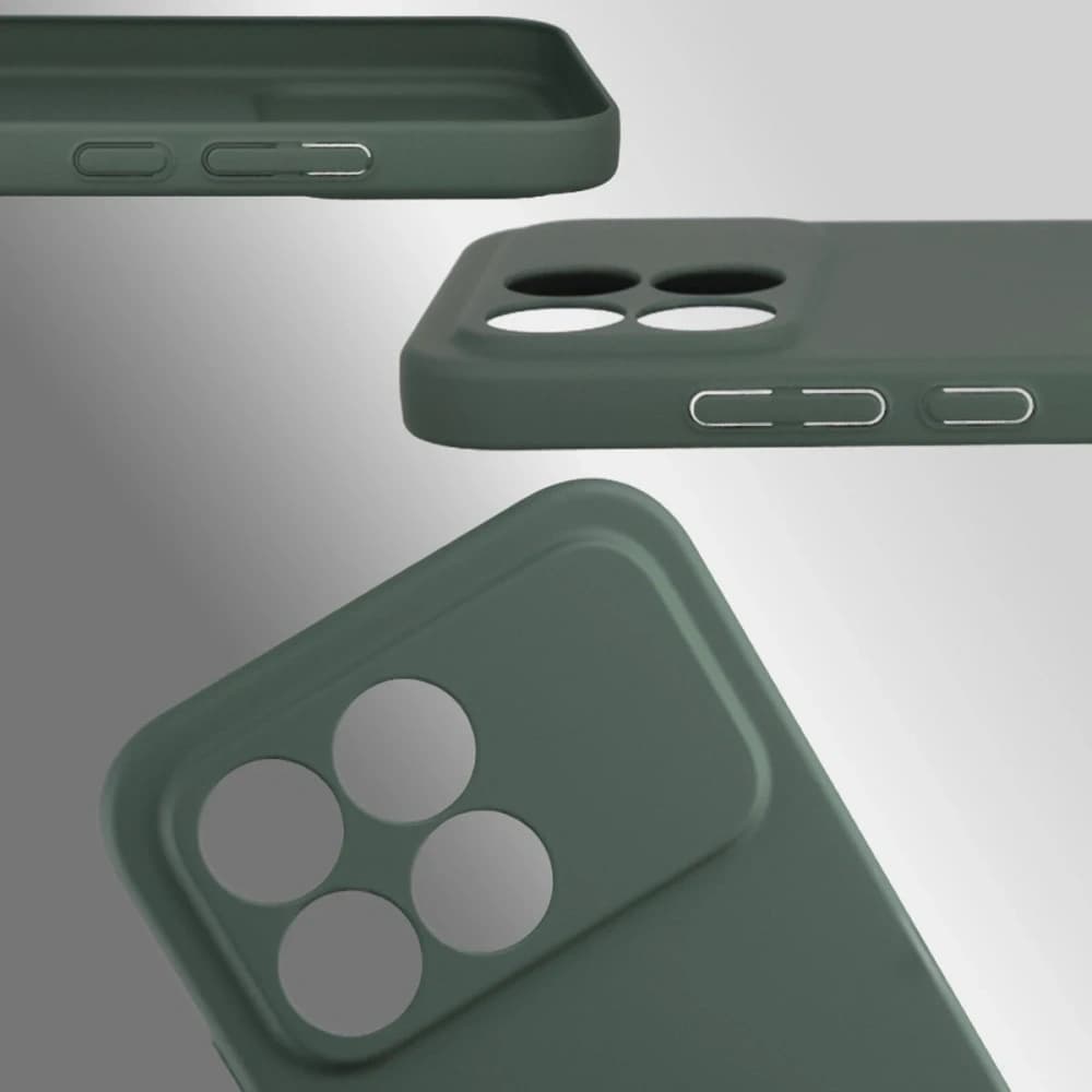 Etui Bizon Case Łupka do Xiaomi POCO F8 Pro zielone - 4