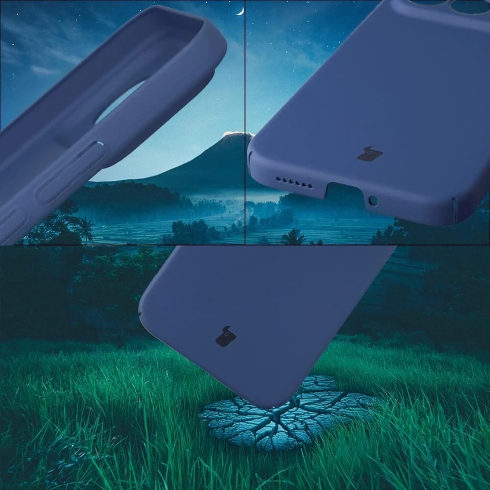 Etui Bizon Case Łupka do Xiaomi POCO F8 Ultra niebieskie - 5