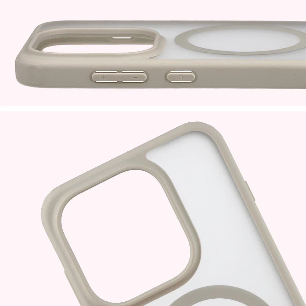 Bizon Case MatteO Magnetic Oppo Find X9 smoky beige - 4