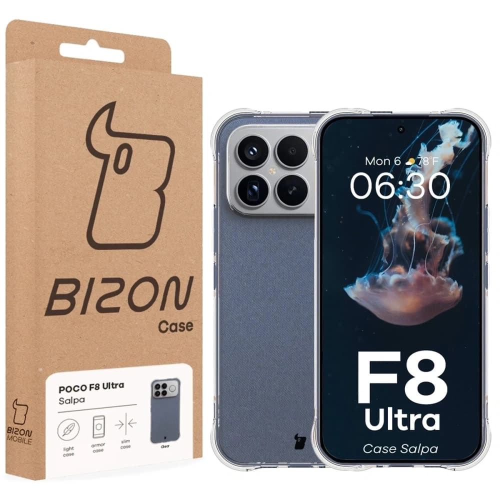 Bizon Case Salpa Xiaomi POCO F8 Ultra klar
 - 7