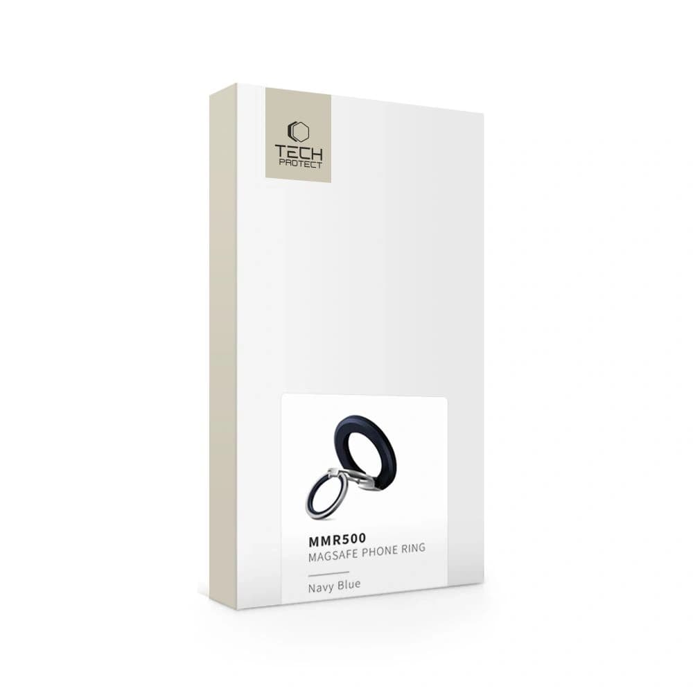 Tech-Protect MMR500 mágneses MagSafe telefongyűrű tengerészkék
 - 8