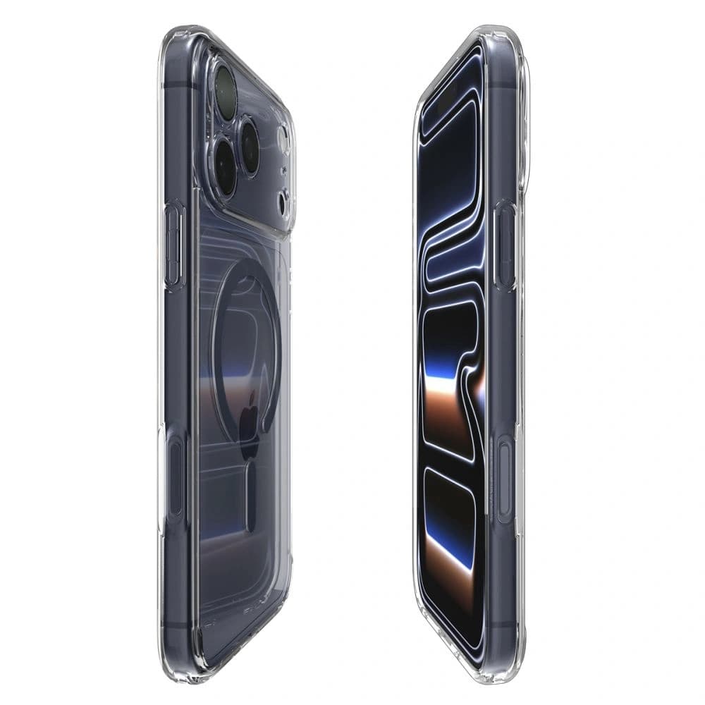 Spigen Ultra Hybrid Mag MagSafe Apple iPhone 17 Pro Clear/deep Blue - 6