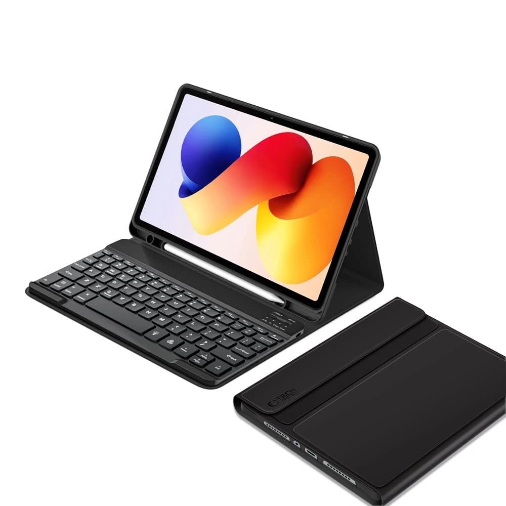 Tech-Protect SmartCase Stilou + Tastatură Xiaomi Poco Pad M1 / Redmi Pad 2 Pro 12.1 Negru
 - 2
