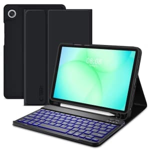 Tech-Protect SmartCase Stift + Tastatur Samsung Galaxy Tab A9+ / A11+ Plus 11.0 X210 / X215 / X216 / X230 / X235 / X236 Schwarz
