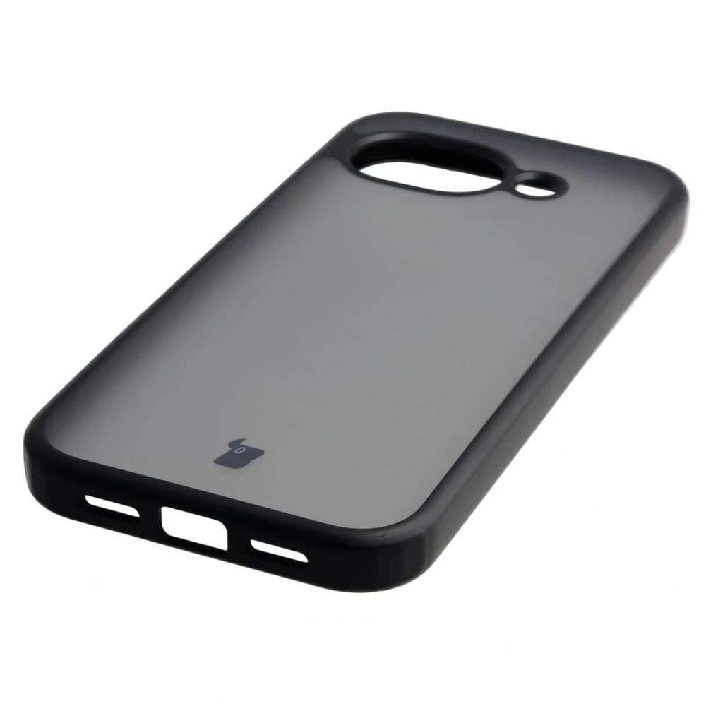 Bizon Case Angelo Google Pixel 10a smoked with a black frame - 5