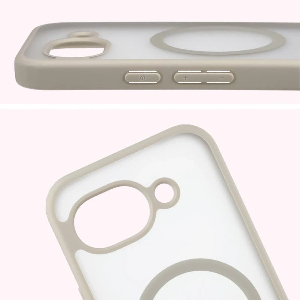 Bizon Case MatteO Magnetic Google Pixel 10a rauchig beige
 - 4