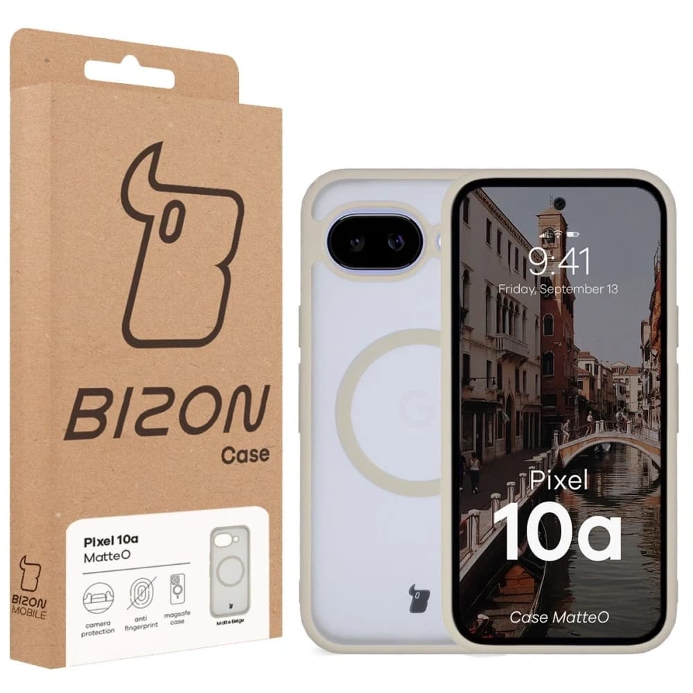 Bizon Case MatteO Magnetic Google Pixel 10a rauchig beige
 - 7