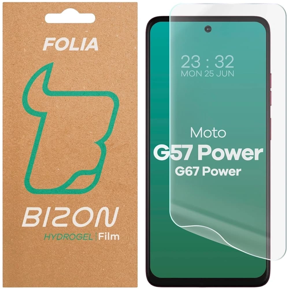 Bizon Glass Hydrogel Front Moto G57 Power / G67 Power
 - 1