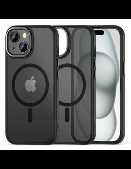 [CR] Etui Tech-Protect MagMat 2 MagSafe Apple iPhone 15 Matná černá