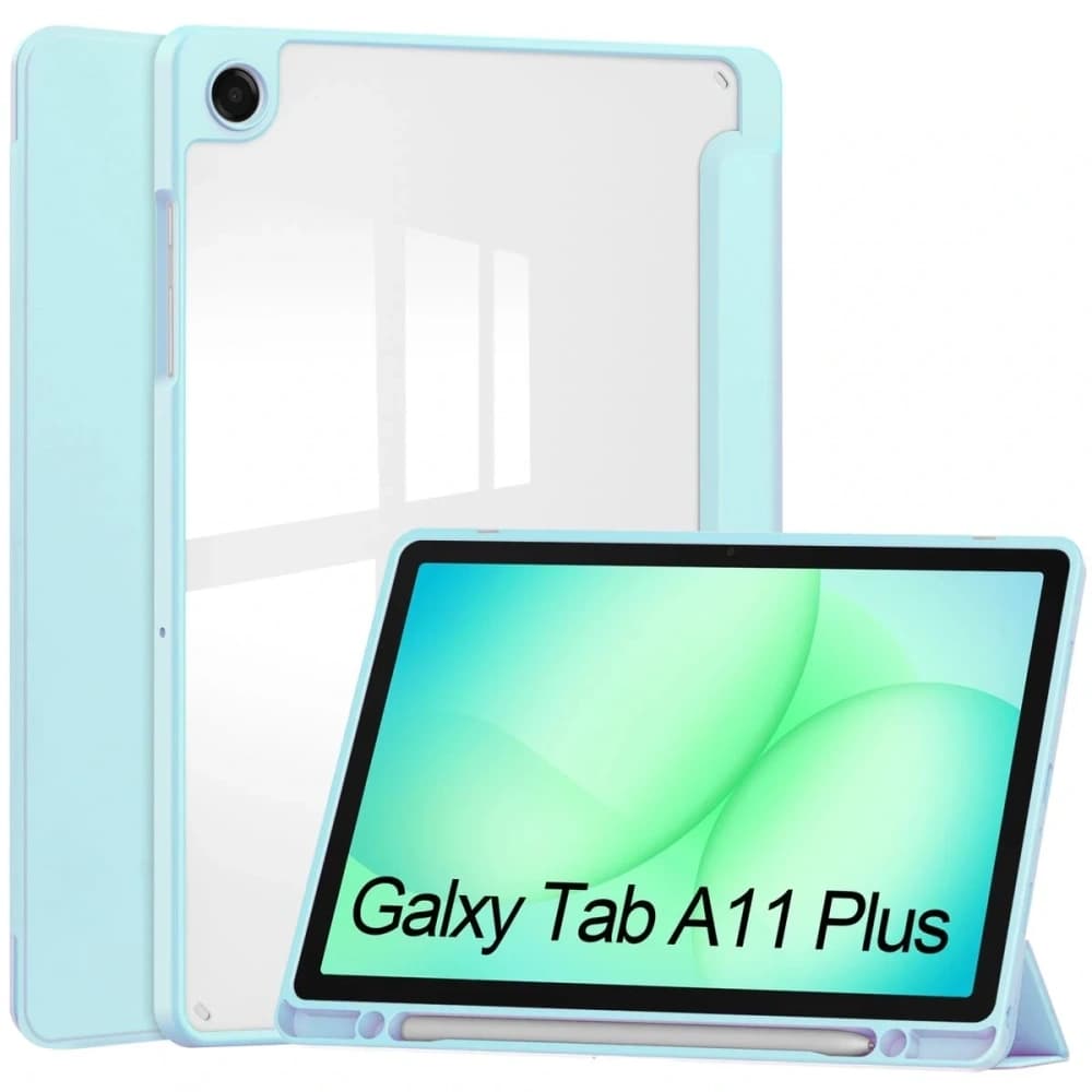 Bizon Case Tab Clear Matt Samsung Galaxy Tab A11+ Plus / A9+ Plus blau - 1