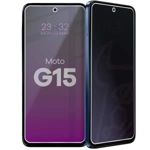 Bizon Glass Mule Shadow Motorola Moto G15 matný
