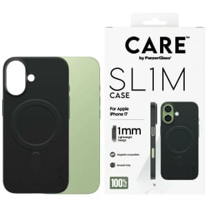 Etui CARE by PanzerGlass SL1M MagSafe do Apple iPhone 17 czarny