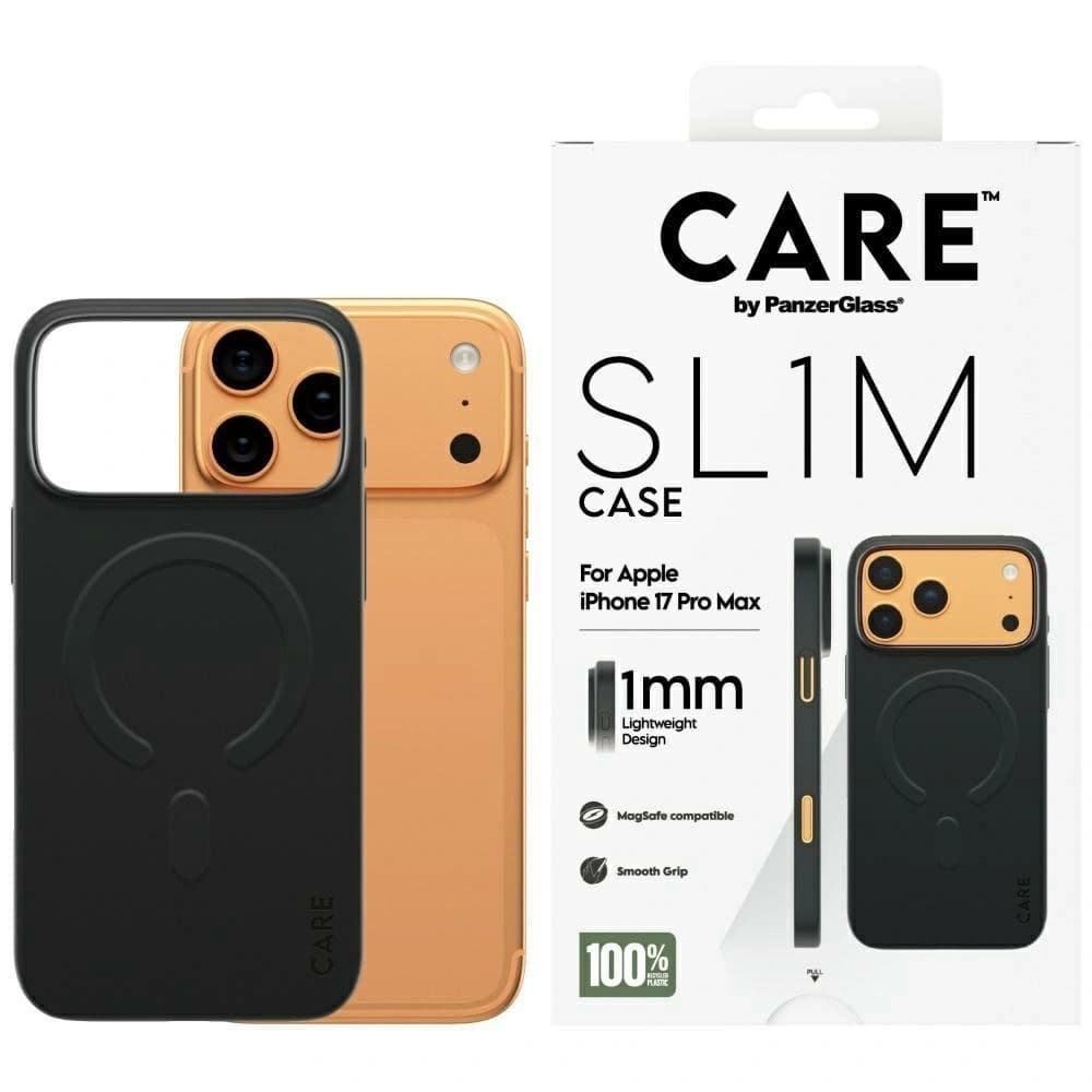 CARE by PanzerGlass SL1M MagSafe Apple iPhone 17 Pro Max black - 1