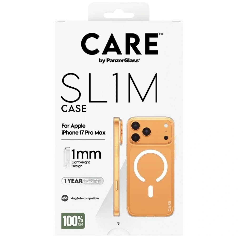 CARE by PanzerGlass SL1M MagSafe Apple iPhone 17 Pro Max klar - 5