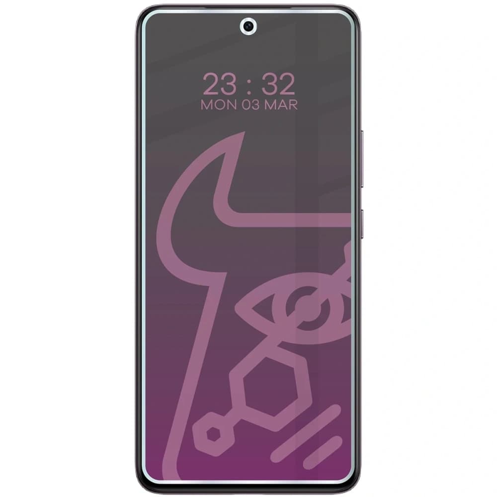 Prywatyzujące szkło hybrydowe Bizon Glass Mule Shadow do Vivo V50 Lite 4G matowe - 3