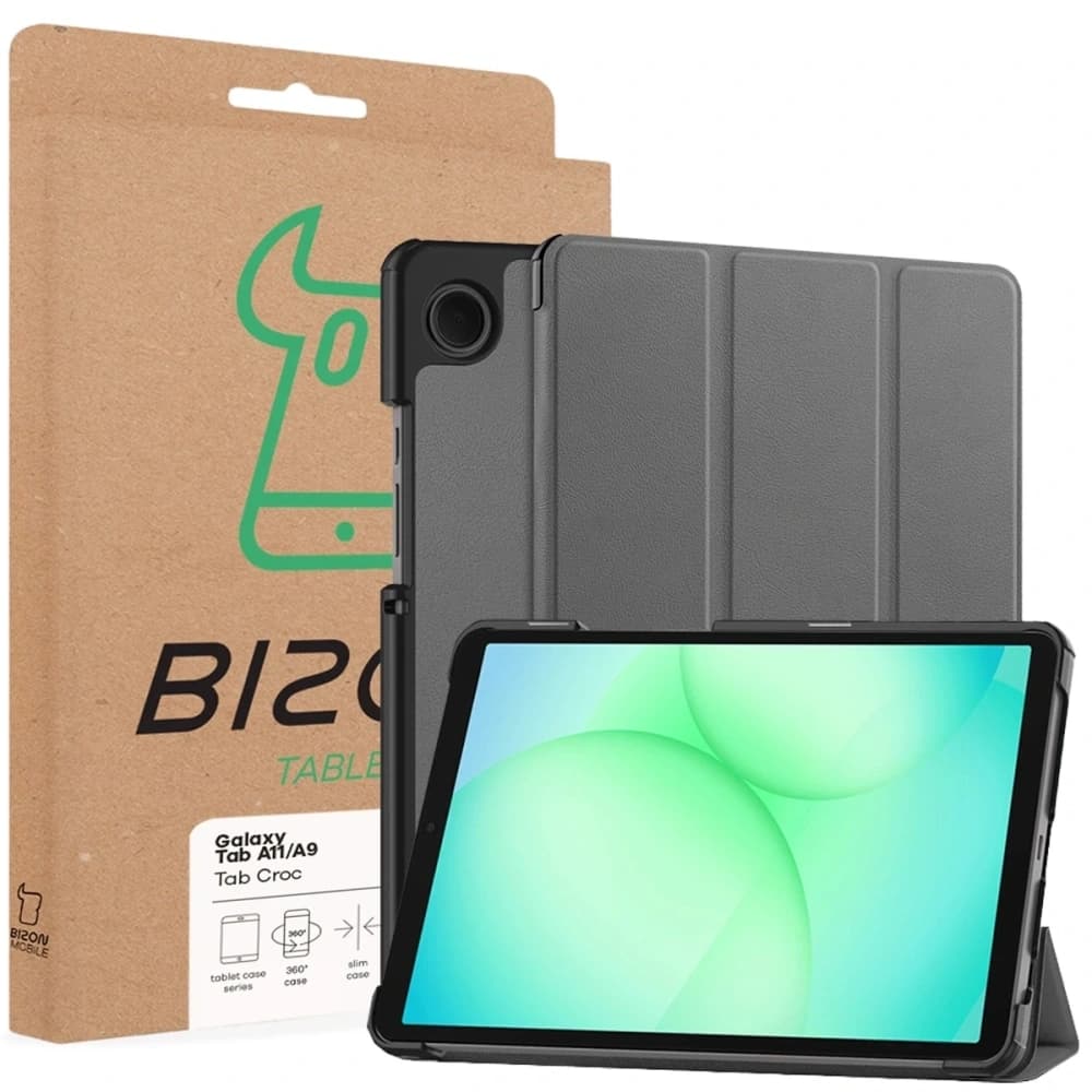 Bizon Case Tab Croc Samsung Galaxy Tab A11 / A9 grau - 8