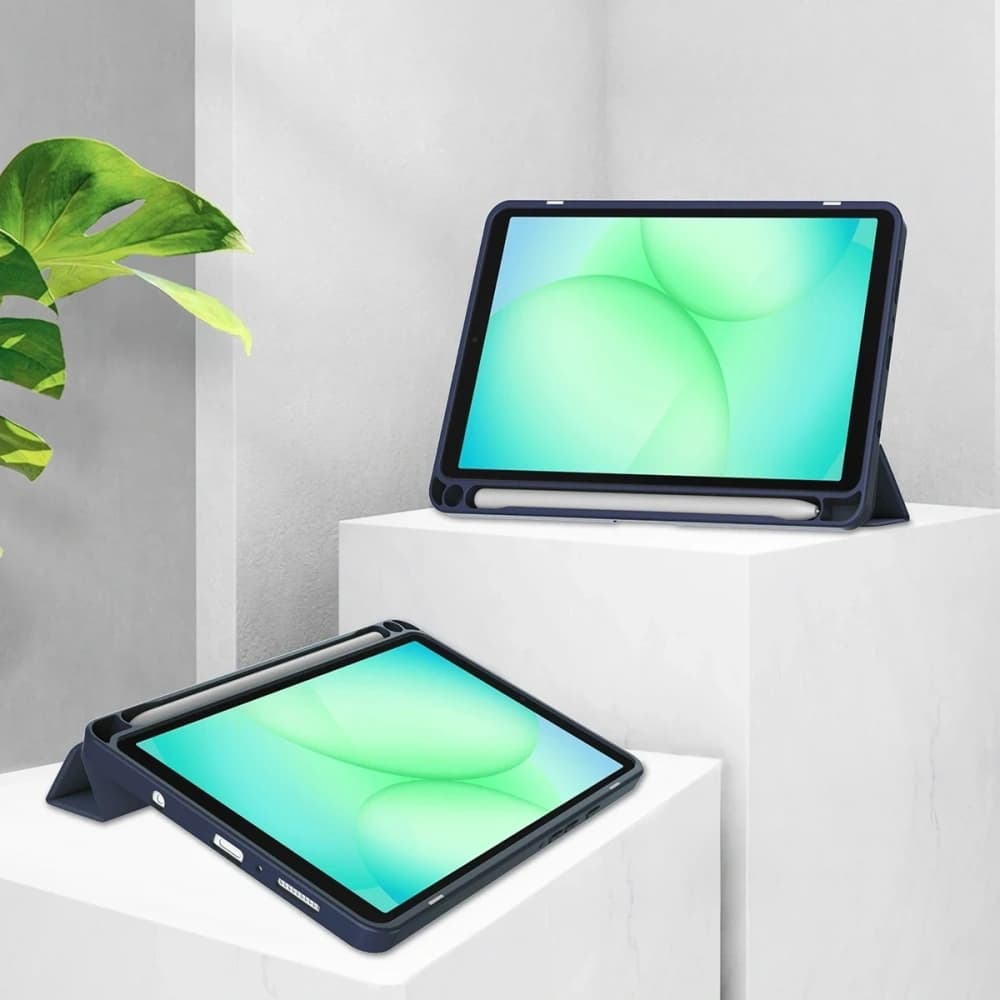 Bizon Case Tab Clear Matt Samsung Galaxy Tab A11 / A9 marineblau - 2