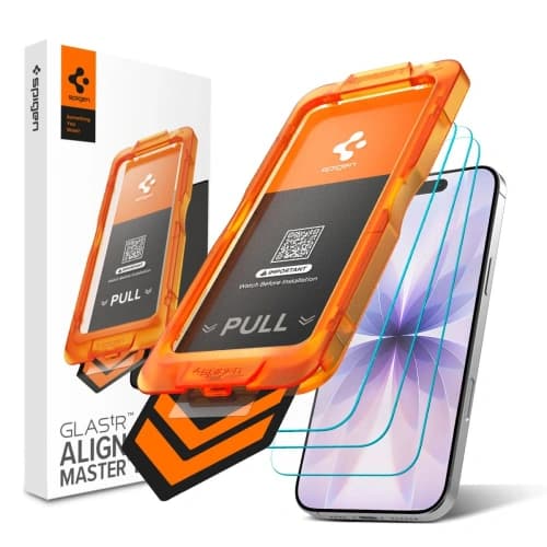 Spigen Alm Glas.tr Slim Apple iPhone 17 Clear [3 PACK]