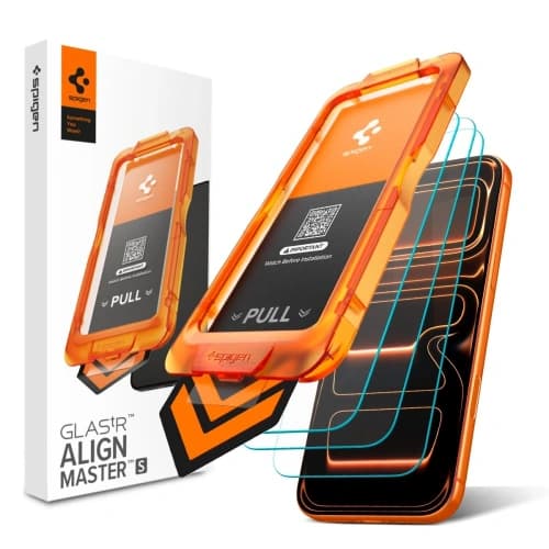 Spigen Alm Glas.tr Slim Apple iPhone 17 Pro Clear [3 PACK]