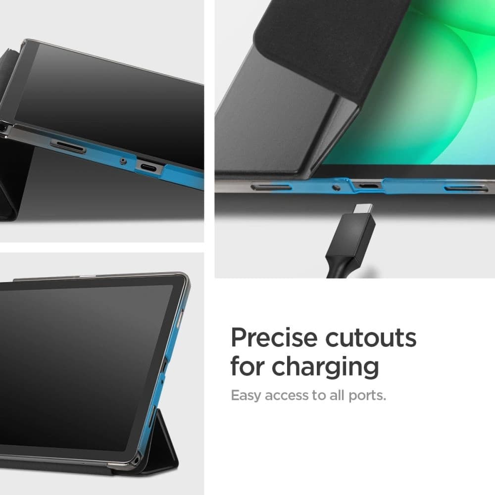 Spigen Smart Fold Samsung Galaxy Tab A9+ Plus / A11+ Plus 11.0 X210 / X215 / X216 / X230 / X235 / X236 Schwarz
 - 15