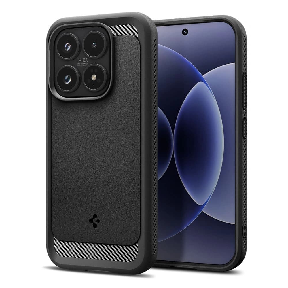 Spigen Rugged Armor Xiaomi 17 matná černá
 - 1