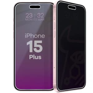 Bizon Glass Mule Shadow Apple iPhone 15 Plus matte