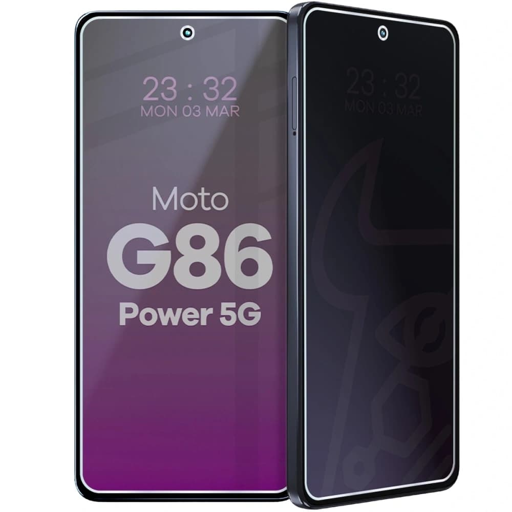 Privatizující hybridní sklo Bizon Glass Mule Shadow do Motorola Moto G86 Power 5G, matné
 - 1