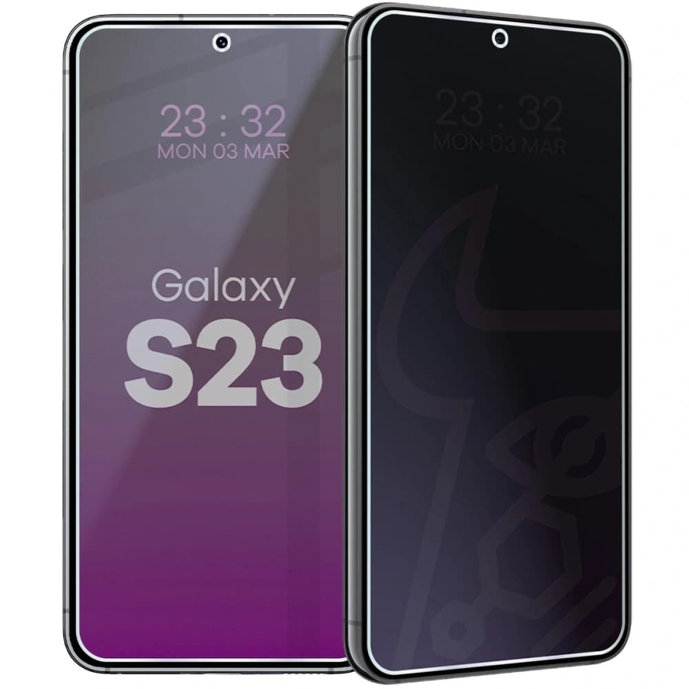 Prywatyzujące szkło hybrydowe Bizon Glass Mule Shadow do Samsung Galaxy S23 matowe - 1