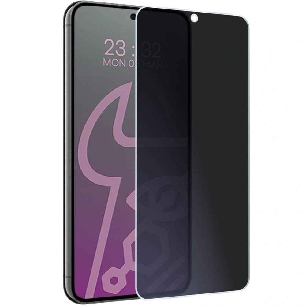 Prywatyzujące szkło hybrydowe Bizon Glass Mule Shadow do Samsung Galaxy S23 matowe - 5