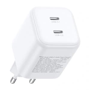 UGREEN Dual Charger 2xUSB-C GaN 45W X526 (bílá)
