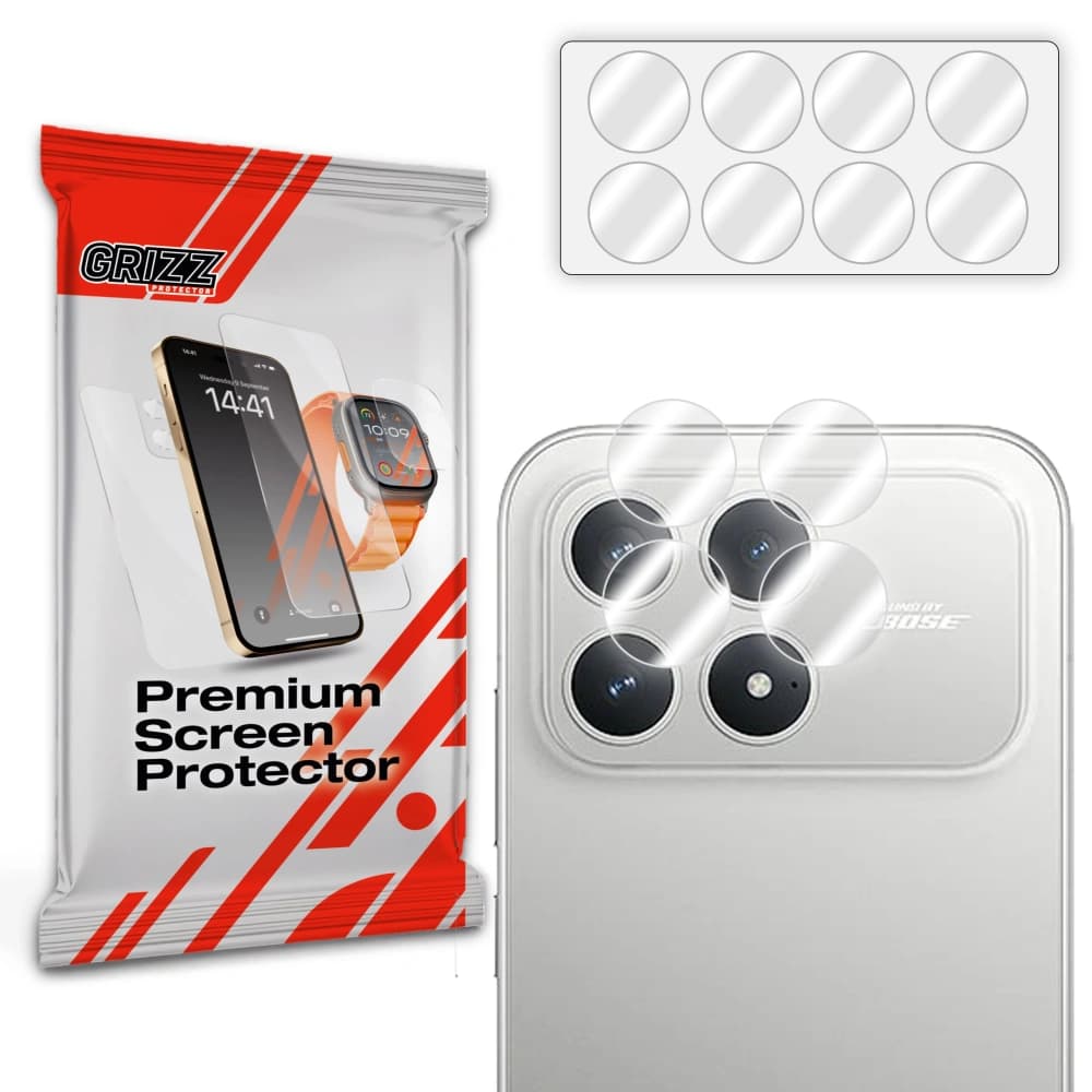 Szkło na aparat GrizzGlass HybridGlass Camera do Xiaomi POCO F8 Pro - 1