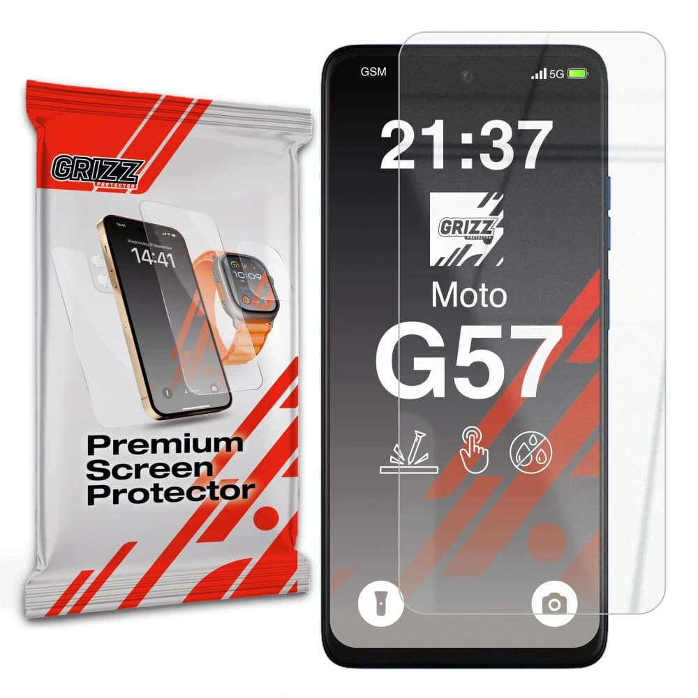 GrizzGlass HybridGlass Motorola Moto G57
 - 1