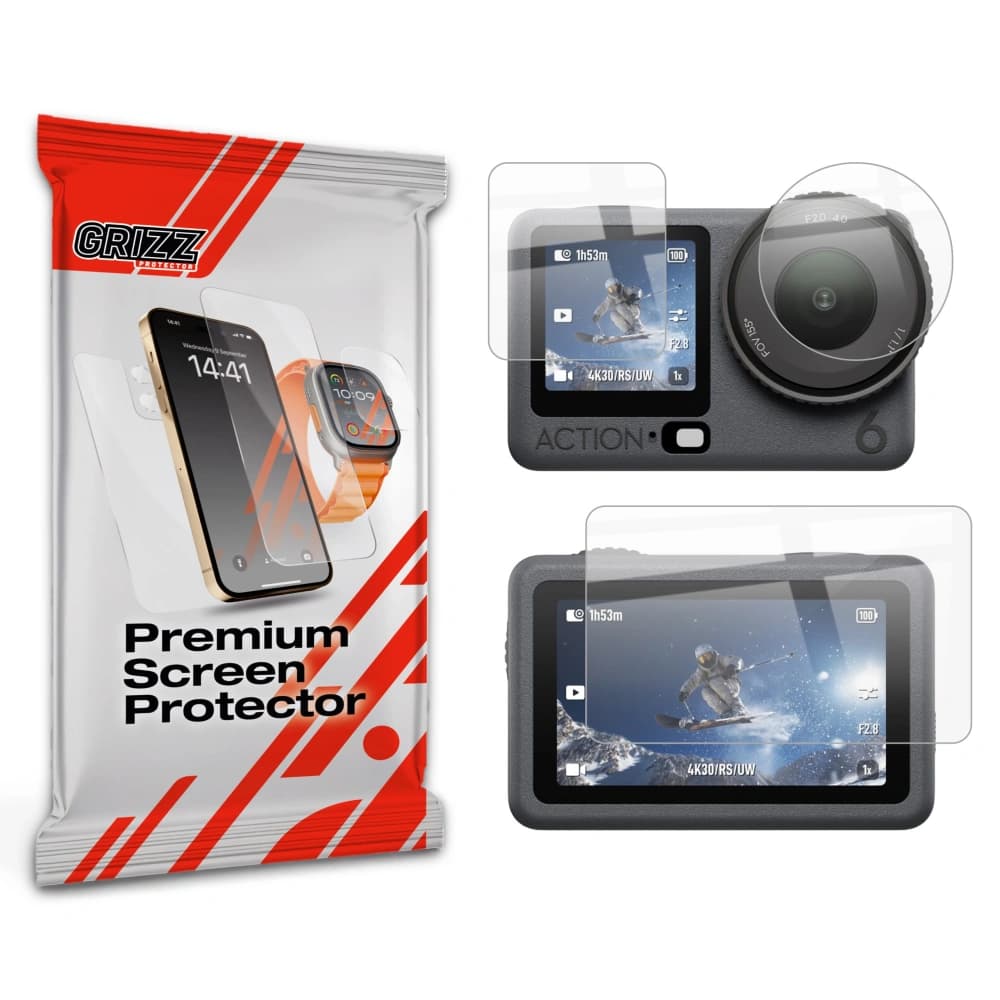 GrizzGlass CeramicFilm DJI Osmo Action 6 - 1