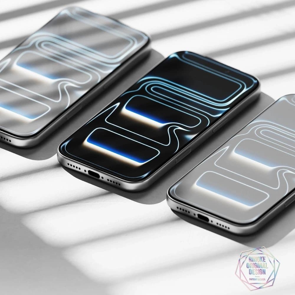 Ringke Easy Slide Anti-Reflective Tempered Glass Apple iPhone 17 Pro Klar
 - 5