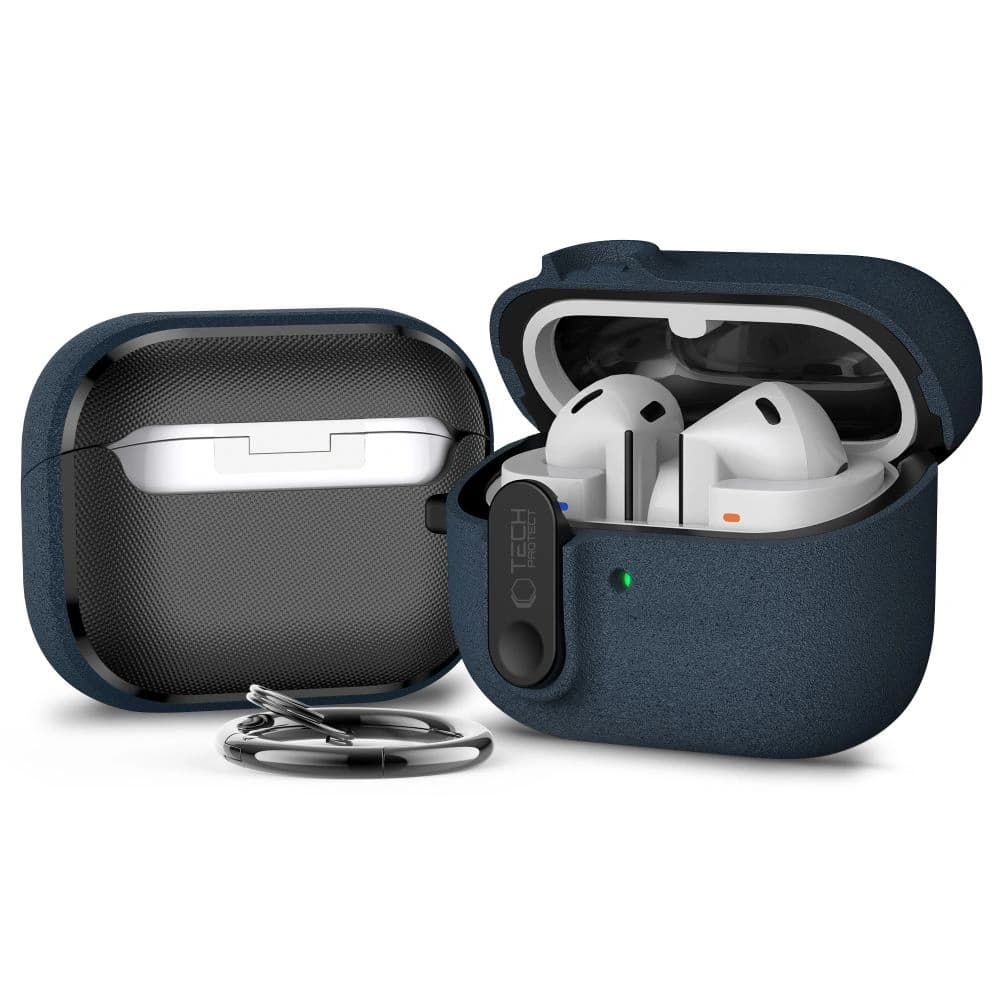 Tech-Protect Slim Hook Samsung Galaxy Buds 3 / 3 FE / 3 Pro Bolyhos Kék
 - 2