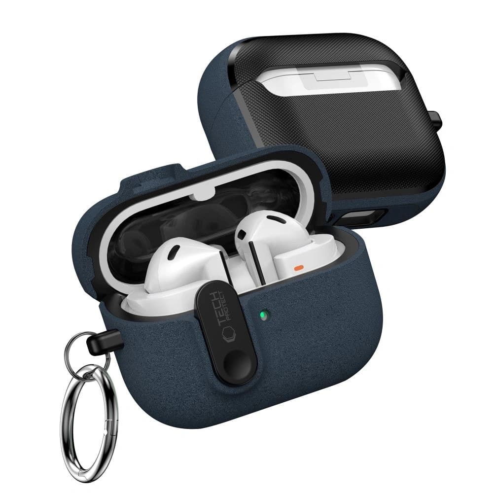 Tech-Protect Slim Hook Samsung Galaxy Buds 3 / 3 FE / 3 Pro Bolyhos Kék
 - 3