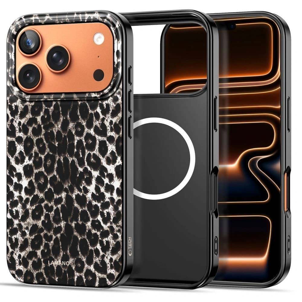Tech-Protect Lamano MagSafe Apple iPhone 17 Pro Max Leopard - 3