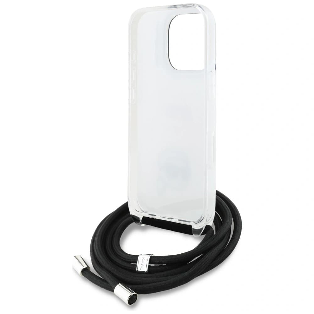 Karl Lagerfeld IML Crossbody Karl&Choupette Head Apple iPhone 16 Pro white - 6