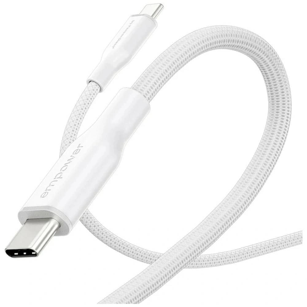 Cable by PanzerGlass Racing Empower 60W USB-C / USB-C 1.2m silver-white - 4