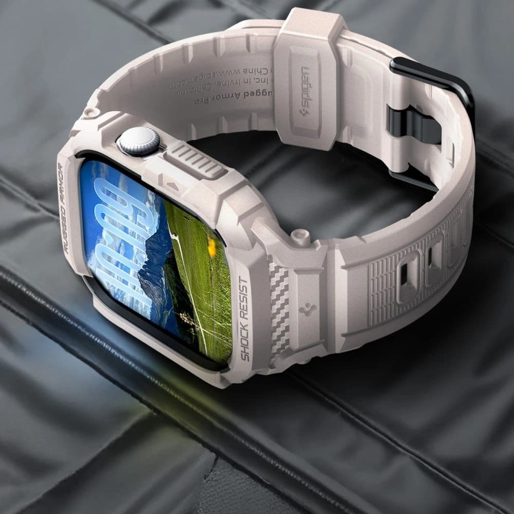 Spigen Rugged Armor Pro V2 Apple Watch 10 / 11 46mm Dune Bézs
 - 11