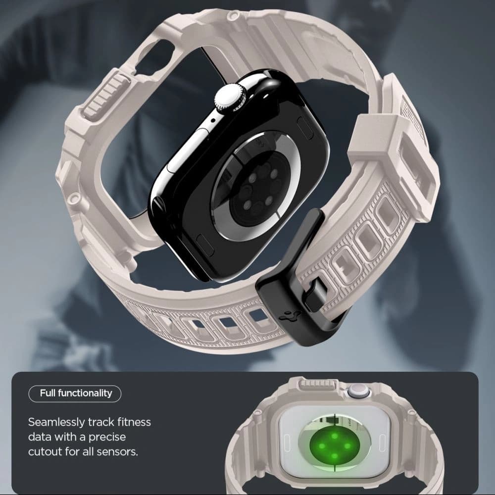 Spigen Rugged Armor Pro V2 Apple Watch 10 / 11 46mm Dune Bézs
 - 13
