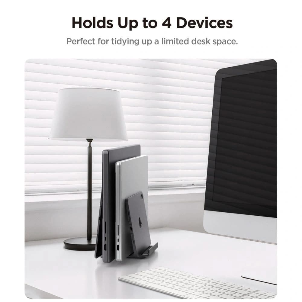 Spigen LD208S4 Vertikaler Laptopständer Space Grau
 - 6