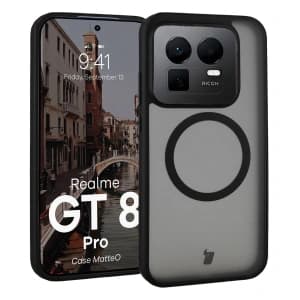 Bizon Case MatteO Magnetic Realme GT 8 Pro rauchschwarz
