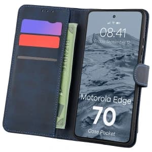 Bizon Case Pocket Motorola Edge 70 marineblau
