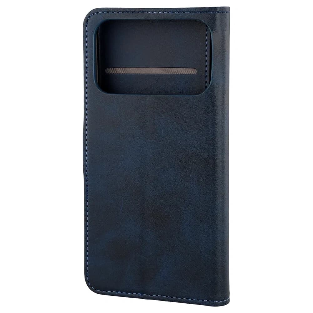Etui z klapką Bizon Case Pocket do Xiaomi POCO F8 Ultra granatowe - 4