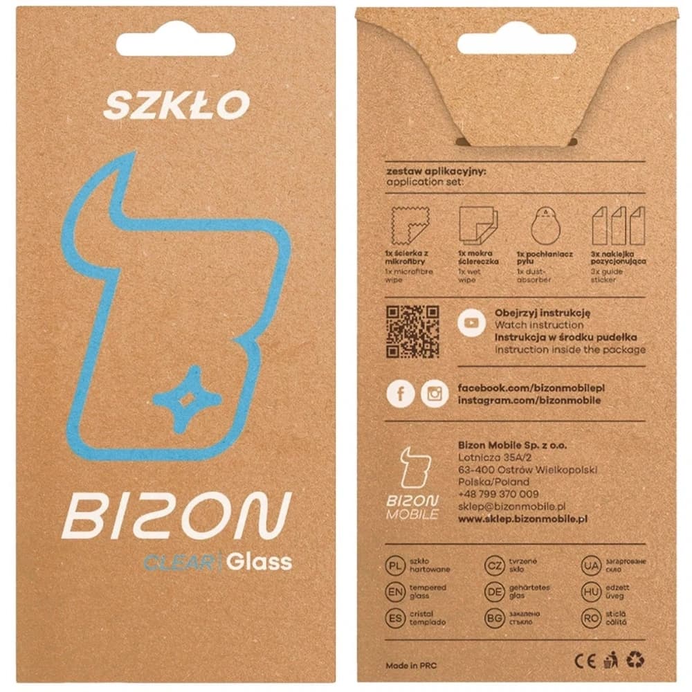 Szkło hartowane Bizon Glass Clear 2 do Xiaomi POCO F8 Pro - 5